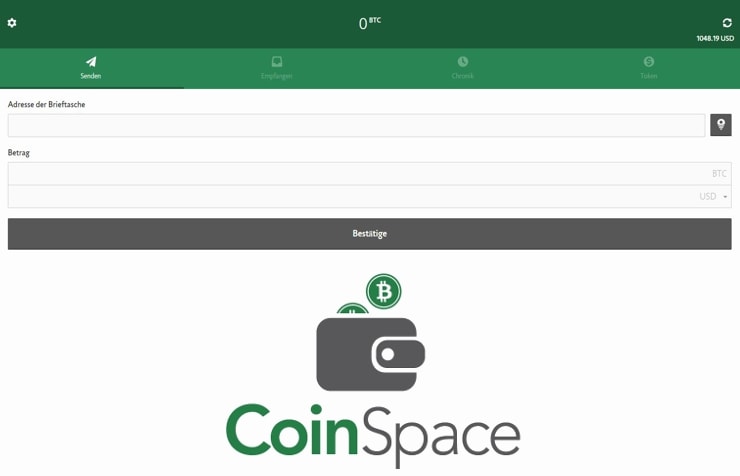 Coin.Space Wallet